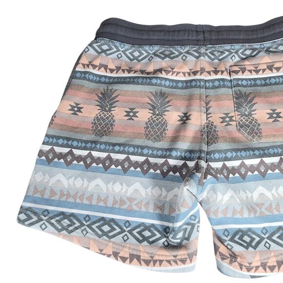 Chubbies Lounge Shorts Mens Small Pineapple Aztec Fleece Drawstring Comfy Short - Picture 7 of 12